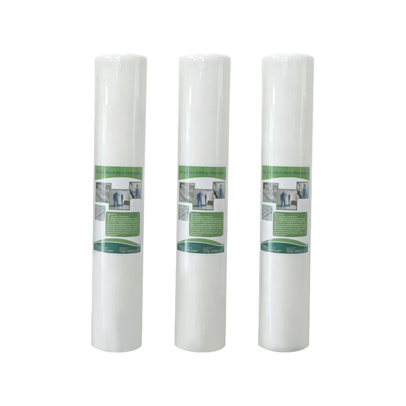 Polaire de peinture autocollante blanche pour la protection des sols